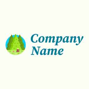 Forest on a Ivory background - Domaine de l'agriculture