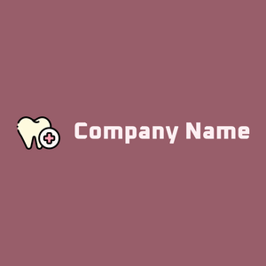Corn Silk Tooth on a Mauve Taupe background - Médicale & Pharmaceutique