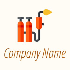 Welder Machine logo on a Floral White background - Bouw & Gereedschap