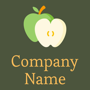 Corn Silk Apple on a Lunar Green background - Landbouw