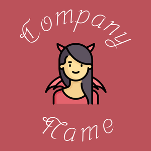 Devil logo on a Blush background - Religión