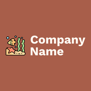 Marine logo on a Crail background - Animaux & Animaux de compagnie