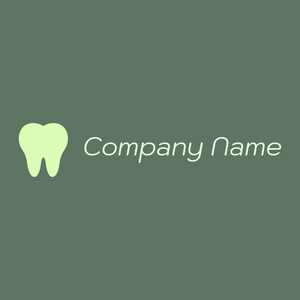 Tooth logo on a Finlandia background - Medical & Farmacia