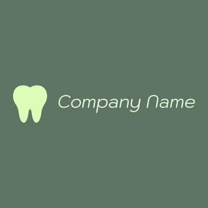 Tooth logo on a Finlandia background - Médicale & Pharmaceutique