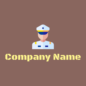 Captain on a Rose Taupe background - Beveiliging