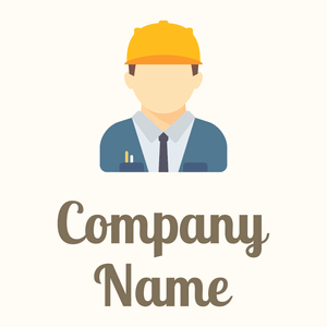 Engineer on a Floral White background - Construction & Outils