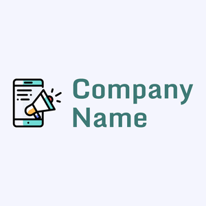 Digital marketing logo on a White background - Comunicazioni