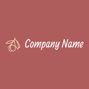 Olives logo on a Coral Tree background - Agricultura