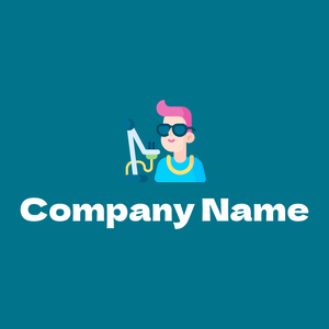 Podcast logo on a Teal background - Comunicaciones