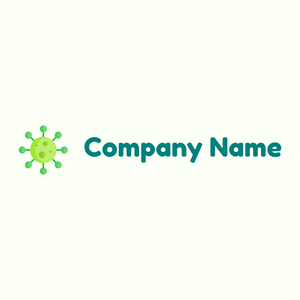 Virus logo on a Ivory background - Hospital & Farmácia