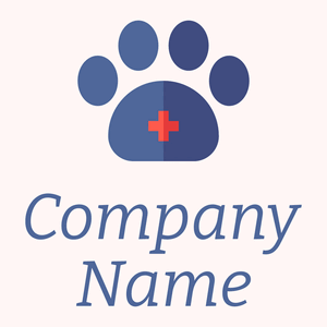 Veterinary on a Snow background - Animals & Pets