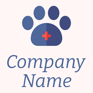 Veterinary on a Snow background - Tiere & Haustiere