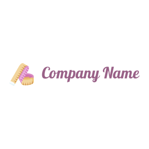 Measuring tape logo on a White background - Moda & Belleza