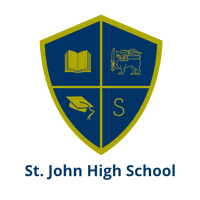 Logo escudo azul heráldico - Educación Logotipo