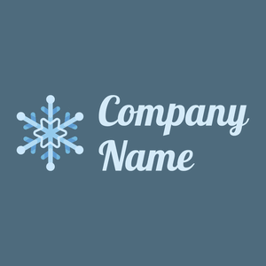 Snowflake on a Bismark background - Paesaggistica