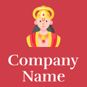Surya logo on a Mahogany background - Religiosidade