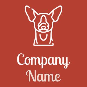 Chihuahua on a Medium Carmine background - Animais e Pets
