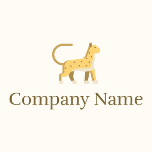 Cheetah on a Floral White background - Animais e Pets