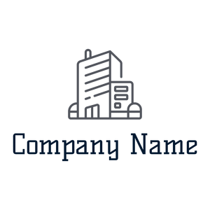 Office building logo on a White background - Zakelijk & Consulting