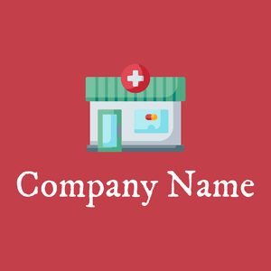 Pharmacy logo on a Sunset background - Medizin & Pharmazeutik