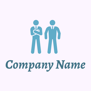 Two Bodyguard logo on a pink background - Sicherheit