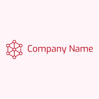 Modeling logo on a Lavender Blush background - Internet