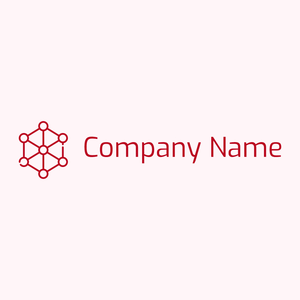 Modeling logo on a Lavender Blush background - Negócios & Consultoria