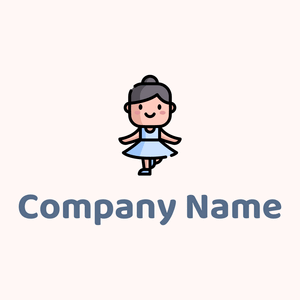Dancer logo on a Snow background - Spelletjes & Recreatie