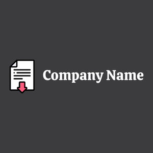 White Download file on a Payne's Grey background - Tecnologia