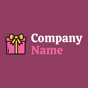 Gift box logo on a Cadillac background - Kleinhandel
