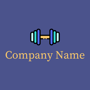 Dumbbell on a Governor Bay background - Sports