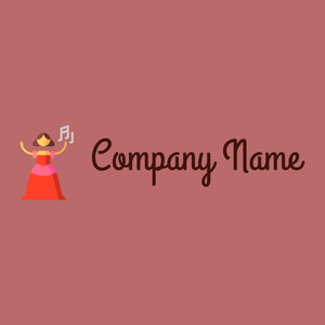 Opera logo on a Contessa background - Divertissement & Arts