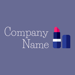 Lipstick logo on a Waikawa Grey background - Mode & Schoonheid