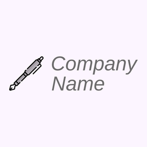 Fountain pen logo on a Magnolia background - Comunicaciones