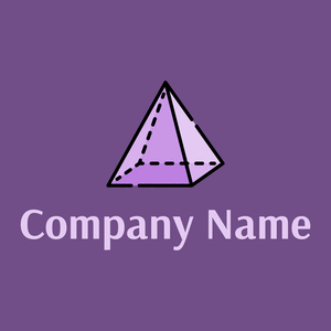 Pyramid logo on a Affair background - Abstracto