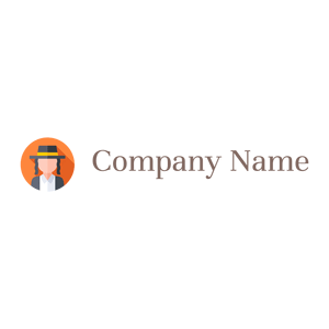Jewish logo on a White background - Abstract