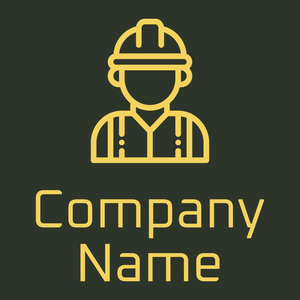 Worker on a Black Forest background - Construcción & Herramientas