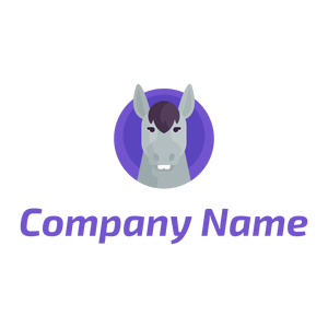 silly Donkey logo on a White background - Animales & Animales de compañía
