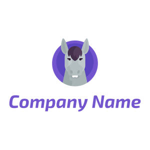 silly Donkey logo on a White background - Animais e Pets
