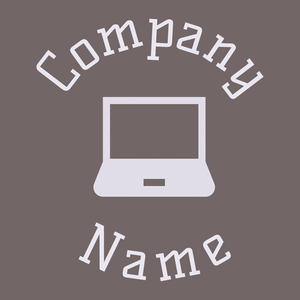 Laptop logo on a Dim Gray background - Handel & Beratung