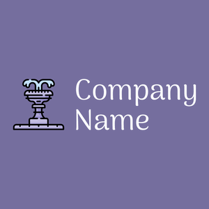 Fountain logo on a Deluge background - Architektur