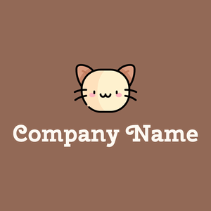 Papaya Whip Cat on a Leather background - Animales & Animales de compañía