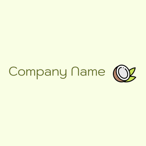 Coconut on a Light Yellow background - Nourriture & Boisson