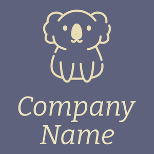 Koala logo on a Comet background - Animales & Animales de compañía