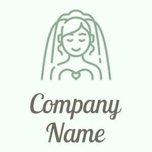 Bride logo on a Honeydew background - Bruiloft diensten