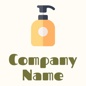 Lotion logo on a Floral White background - Moda & Bellezza