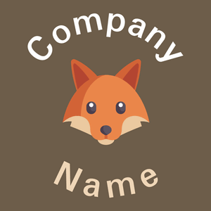 Fox on a Domino background - Animali & Cuccioli