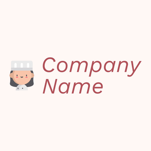 Chef logo on a Seashell background - Alimentos & Bebidas