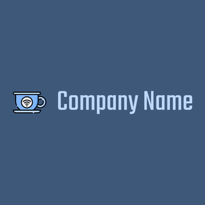 Wifi logo on a Chambray background - Alimentos & Bebidas