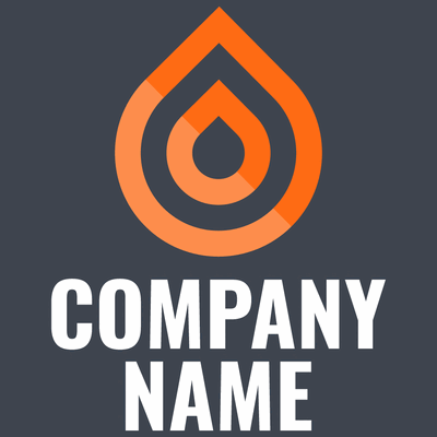 Orange logo drop of gasoline or petrol - Categorieën